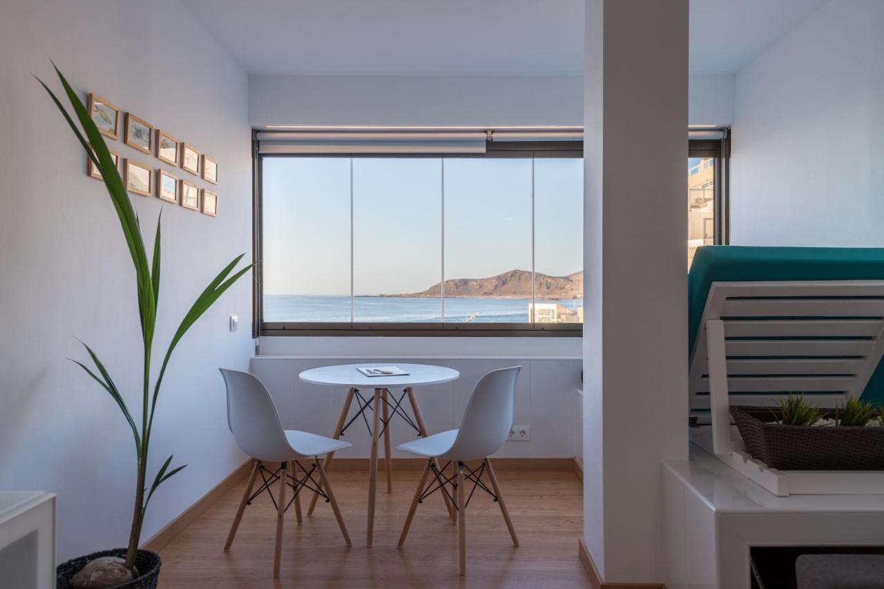 Stylish Sea View Accommodation Las Canteras لاس بالماس دي غران كاناريا المظهر الخارجي الصورة