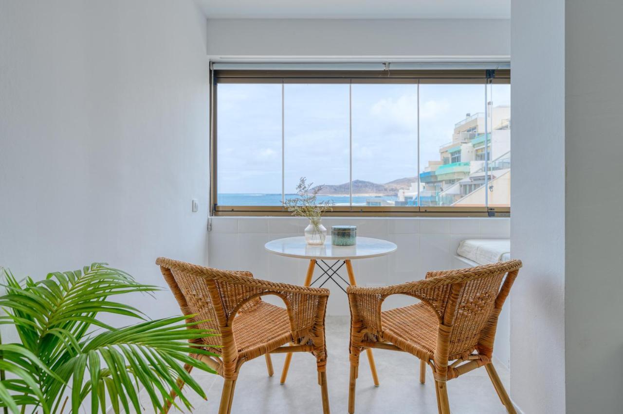 Stylish Sea View Accommodation Las Canteras لاس بالماس دي غران كاناريا المظهر الخارجي الصورة