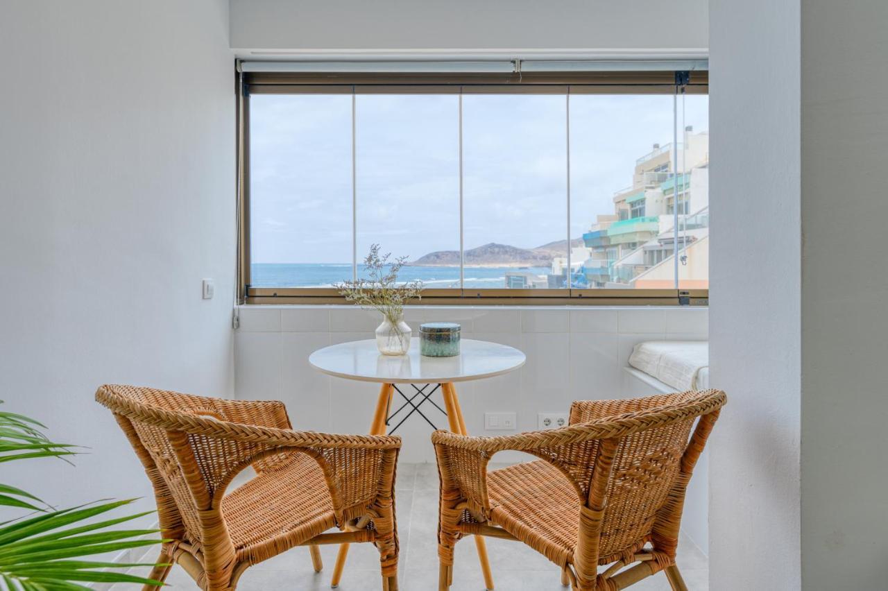 Stylish Sea View Accommodation Las Canteras لاس بالماس دي غران كاناريا المظهر الخارجي الصورة